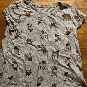 GAP girls gray short sleeve T-shirt size XL